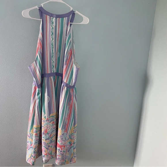 Modcloth Behold the Blogger Rainbow Stripe Dress 3X - Picture 7 of 15